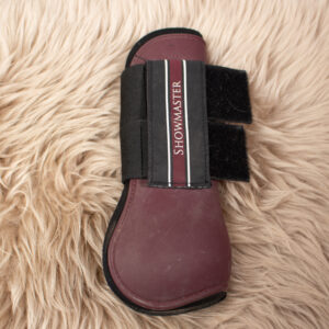 Showmaster Hartschalengamaschen mahagoni Pony