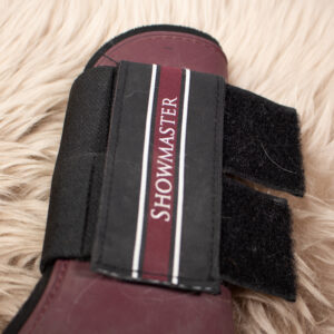 Showmaster Hartschalengamaschen mahagoni Pony