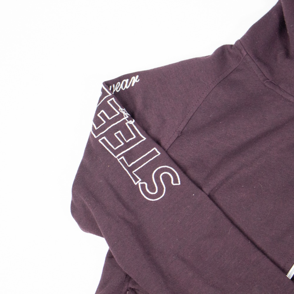 Steeds Sweatjacke bordeaux S – Bild 3