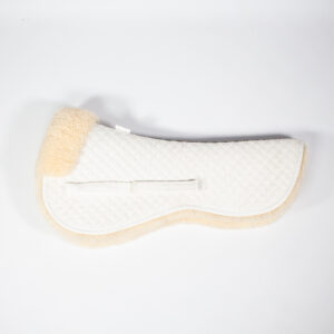 Loesdau Sattelpad Lammfell weiß