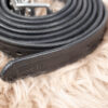 Ikonic Steigbügelriemen Leder/Nylon schwarz 155 cm – Bild 2