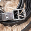 Ikonic Steigbügelriemen Leder/Nylon schwarz 155 cm – Bild 3
