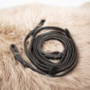 4Horses Anti-Slip-Zügel schwarz WB