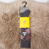 Felix Bühler Reitsocken Argyle Glitzer carbon 35-38