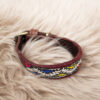 Halsband Leder braun S