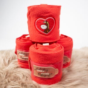 Eskadron Nici Bandagen Fleece red WB