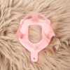 Trensenhalter Metall rosa