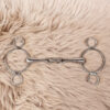 Silk Steel 3-Ring Trense doppelt gebrochen 14,5