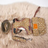 Pretty Pet Hundegeschirr mit Leine Sterne olive