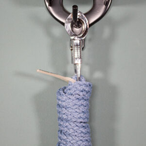 Showmaster Führstrick Durable mit Panikhaken light denim