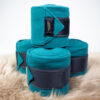 Equestrian Stockholm Bandagen Fleece emerald WB