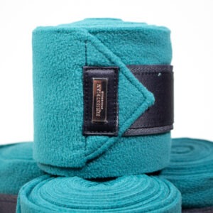 Equestrian Stockholm Bandagen Fleece emerald WB