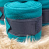 Equestrian Stockholm Bandagen Fleece emerald WB – Bild 3
