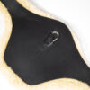 Euroriding Stollenschutzgurt mit Lammfell Versailles schwarz 140 cm – Bild 2