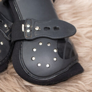 HKM Gamaschen schwarz Pony