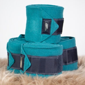 Equestrian Stockholm Bandagen Fleece emerald WB