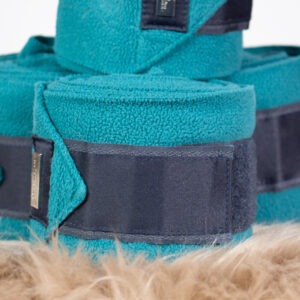 Equestrian Stockholm Bandagen Fleece emerald WB