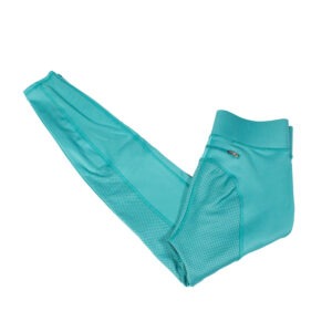 Equilibre Reitleggings mit Silikonvollbesatz Elina dark turquoise 176