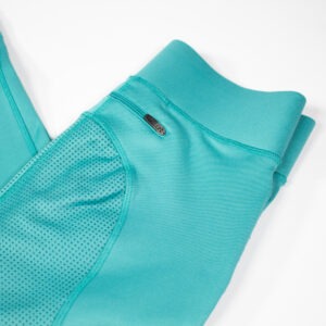 Equilibre Reitleggings mit Silikonvollbesatz Elina dark turquoise 176
