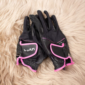 Uvex Reithandschuh Sumair schwarz/pink 7,5