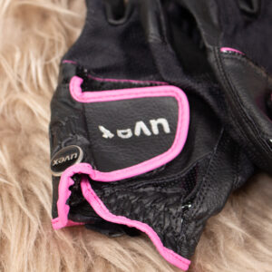 Uvex Reithandschuh Sumair schwarz/pink 7,5