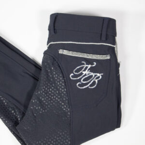 Felix Bühler Reithose mit Silikonvollbesatz navy 34