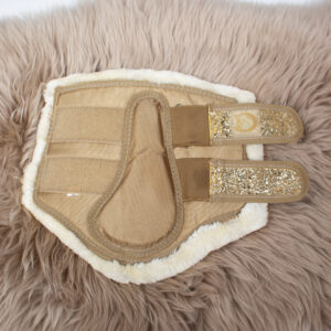 Riderschoice Gamaschen Glitter Design beige M