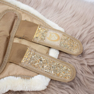 Riderschoice Gamaschen Glitter Design beige M