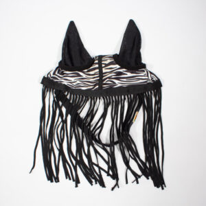 IRISH Innovation Fliegenohren mit Fransen Zebra WB