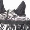 IRISH Innovation Fliegenohren mit Fransen Zebra WB – Bild 2