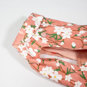 Ferribiella Hundemantel Blumen rosa