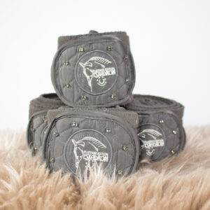 Eskadron Platinum Bandagen Crystal graphit Pony