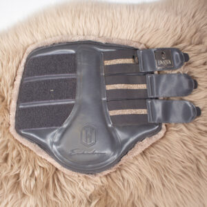 Eskadron Heritage Gamaschen Glamslate Fauxfur basalt grey L