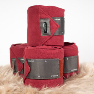 Equestrian Stockholm Bandagen Sportive dark bordeaux WB