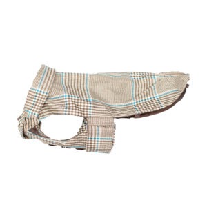 Ferribiella Hundemantel beige kariert 24 cm