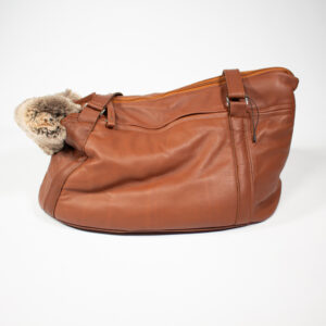 Hunde Tragetasche braun