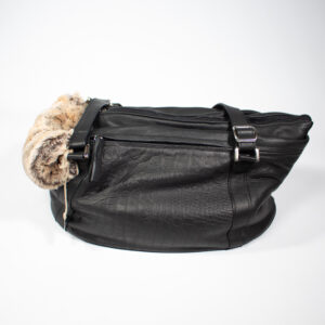 Hunde Tragetasche schwarz