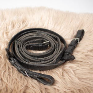 Equiva Anti-Slip-Zügel schwarz WB
