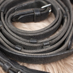 4Horses Anti-Slip-Zügel schwarz WB