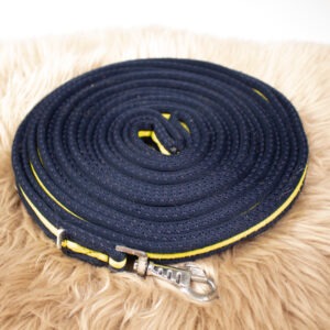 Longe navy/gelb