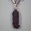 Führstrick mit Karabiner schwarz
