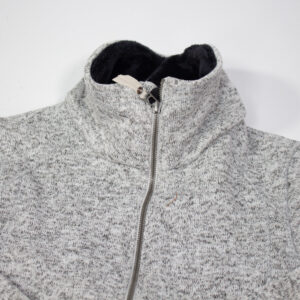 Fleecejacke grau 38