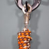 Führstrick mit Panikhaken orange – Bild 2