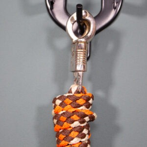 Führstrick mit Panikhaken orange