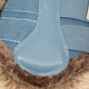Eskadron Platinum Gamaschen Mesh Fauxfur vintageblue S