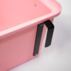 Futtereimer zum Einhängen rosa – Bild 4