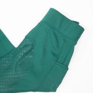 Riderschoice Reitleggings mit Silikonvollbesatz Classic Design dark green 176