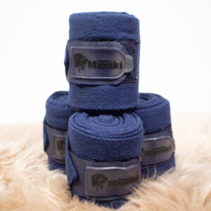 Reitsport Manski Bandagen navy WB