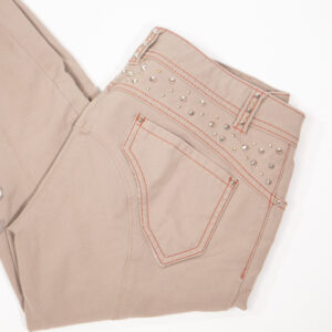 Animo Reithose mit Silikonkniebesatz beige 34