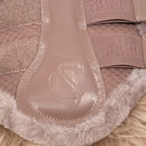 Eskadron Gamaschen Mesh Fauxfur deep taupe XXS